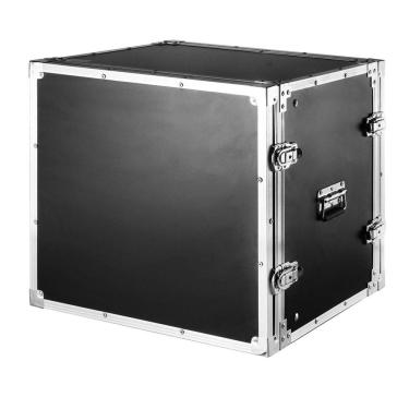 Imagem de Case Rack Periférico 10U Profissional Com 2 Trilhos Roscados