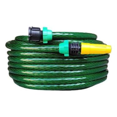 Imagem de Mangueira De Jardim 25 Metros Pvc Trançada Casa Resistente - plasmang,