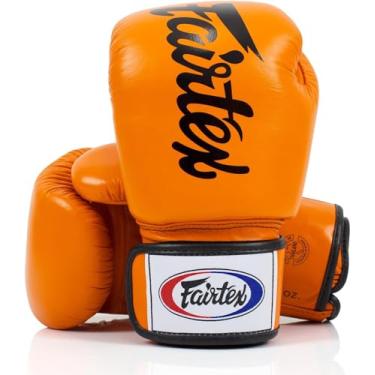 Imagem de Fairtex BGV19 Deluxe Tight-Fit Gloves (Orange, 10 oz)