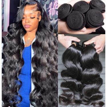 Imagem de Pacotes de cabelo Beafay Body Wave Brazilian Virgin 12A 22-28cm - Beaf