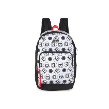 Imagem de Mochila escolar cinza star wars forces darth vader grande