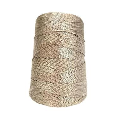 Imagem de Fio Náutico Cordão 500G 3Mm 500M Croche Trico Bolsa Rami
