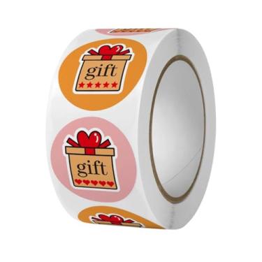 Imagem de Adesivos de decoração de presente pequenos adesivos de estrela de recompensa adesivo autoadesivo de plástico bonito adesivo de vedação de presente de desenho animado