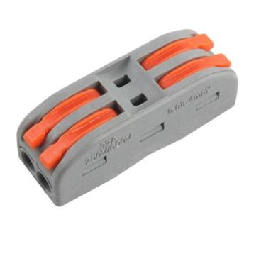 Imagem de Conector Emenda Rapida Linear 0,08 A 4Mm 32A 450V - Green