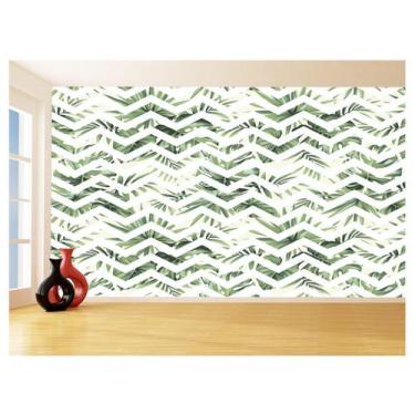 Imagem de Papel De Parede 3D Sala Chevron Zig Zag Listras 3,5M Zig88 - Você Deco