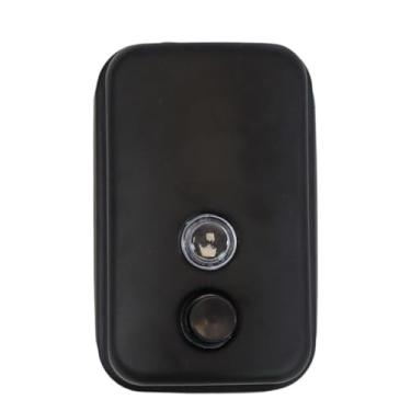 Imagem de Dispenser Premium 500ml Inox Preto – Para Sabonete Líquido ou Álcool Gel