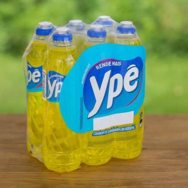 Imagem de 6 Detergente Lava Louças Ype 500 ml Neutro - Ypê