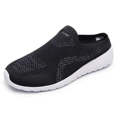 Imagem de Cull4U Easy 2 Walk Pantufa feminina de malha, Preto, 38