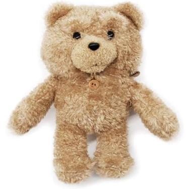 Imagem de SGVAHY Capa peluda para AirPods Pro 3ª Geração Engraçado Bonito Desenho 3D Desenho de Pelúcia Urso Caqui Macio Quente Fofo AirPod Pro 3 Capa com Chaveiro Kawaii Capa Protetora Antiqueda Mulheres