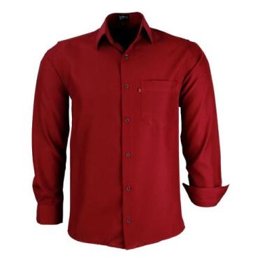 Imagem de Camisa Masculina Social Não Amassa Modelagem Tradicional 832 - AMIL CO