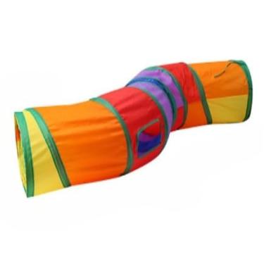 Imagem de Brinquedo Para Pets Túnel Labirinto Para Gatos Colorido Top(9-13)