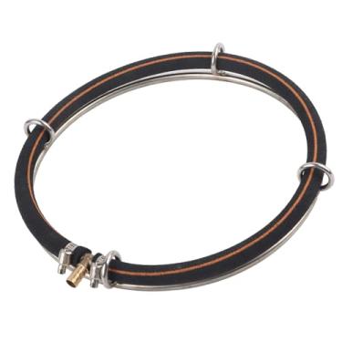 Imagem de RiToEasysports Anel de Bolha de Ar Borbulhador de Oxigenação para Lago de Peixes de Cobre Fácil Instalação Material Durável Tamanho de 15 Cm ou 25 Cm para Aquários e Sistemas Hidropônicos (Diâmetro