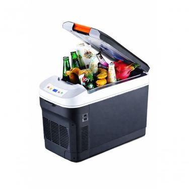 Imagem de Geladeira Portátil 25 Litros 2 Em 1 Resfria E Aquece Com Display Digital Ideal Para Car...