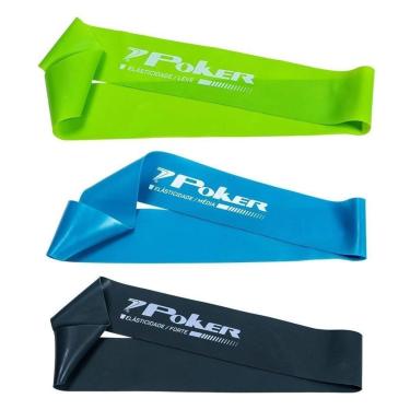 Imagem de Kit 3 Mini Bands Poker Leve/Média/Forte - Verde,-Unissex