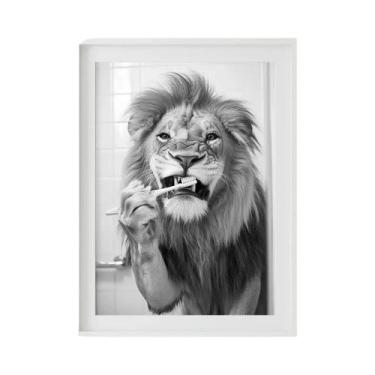 Imagem de Adesivos De Parede De Animais: Leão, Macaco, Cavalo, Coelho, Cão, Gato