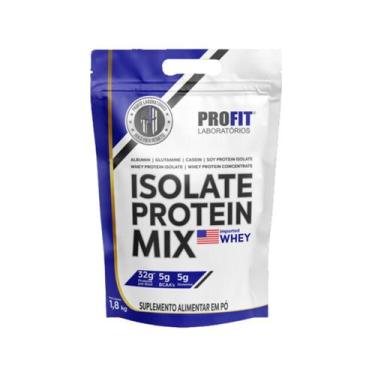 Imagem de Whey Protein Isolate Mix Refil 1,8Kg Profit Labs, Cookies and cream