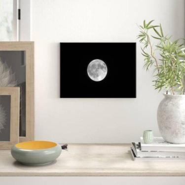 Imagem de Quadro Decorativo Fotografia Lua Cheia