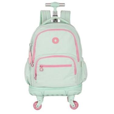 Imagem de Mochila de Rodinha Juvenil Luara By Up4you Surf-Feminino