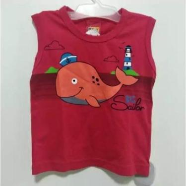 Imagem de Regata Infantil Kyly Vermelha 1320054372-Unissex