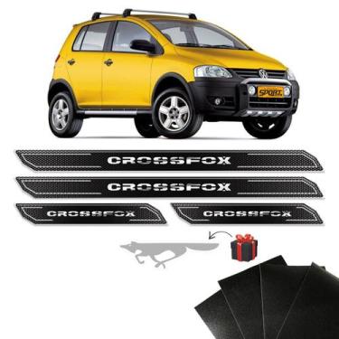 Imagem de Kit Soleira Diamante Crossfox 2006/2009 E Protetor De Porta - SPORTINO