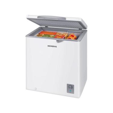 Imagem de Freezer Horizontal 150L Mondial FHZ01W150 Branco 127V, Branco, 110V