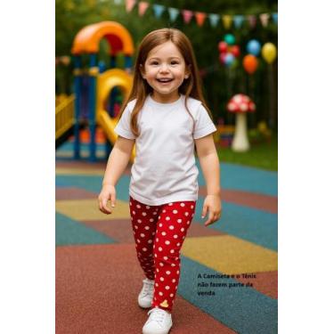 Imagem de Calça Legging Infantil Estampa Variadas Menina 6 a 8 Anos - Nalu_kids,
