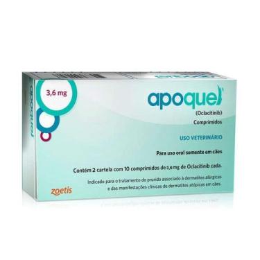 Imagem de Apoquel 3,6mg Caixa 20 Comprimidos Anti Alergico - zoetis