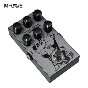 Imagem de Pedal Multiefeitos para Guitarra Distorção Overdrive MVave MINIEFX Boo