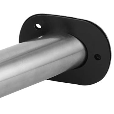 Imagem de Suporte de vara, suporte de vara de pescar flange superior oval 30 graus de aço inoxidável com forro de pvc e tampa para barco iate para marinha