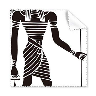 Imagem de Antigo Egito Anúbis Totem Fresco pano de limpeza para telefone, 5 peças