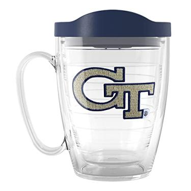 Imagem de Tervis Copo térmico de parede dupla Georgia Tech GT feito nos EUA, caneca de 473 ml, clássico