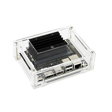 Imagem de Waveshare Gabinete de acrílico transparente especializado para Jetson Nano 2GB Developer Kit (apenas capa