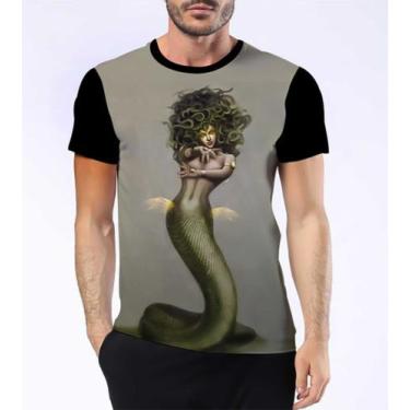 Imagem de Camiseta Camisa Górgonas Monstros Mitologia Pedras Cobras 6 - Dias No