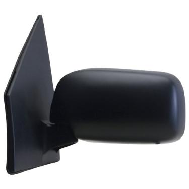 Imagem de Fit System Espelho lateral do motorista para Toyota Echo 2 portas/4 portas, preto, dobrável, manual