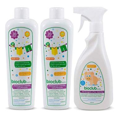 Imagem de Kit Box Xô Manchinhas+Lava Roupinhas 500ml Bioclub