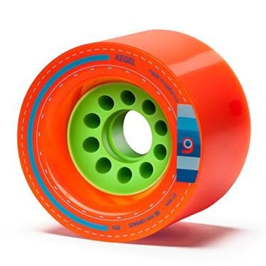 Imagem de Orangatang Kegel 80 mm 80a Downhill Longboard Skate Cruising Wheels (laranja, conjunto de 4)