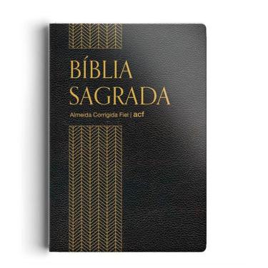 Imagem de Bíblia Acf - Capa Semi Luxo Preta