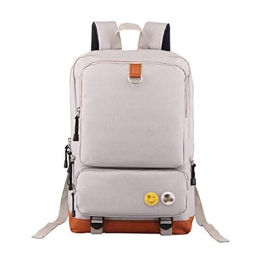 Imagem de BYERZ BYERZ Bolsas de viagem para meninas mochila feminina para laptop mochila feminina esportiva de viagem mochila de nylon impermeável (cor: branco, tamanho: 44 * 13 * 29 cm)