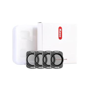 Imagem de Kase Conjunto de filtros magnéticos ND8-PL ND16-PL ND32-PL ND64-PL para DJI OSMO Pocket 3, filtros polarizadores de densidade neutra e leves de alta definição