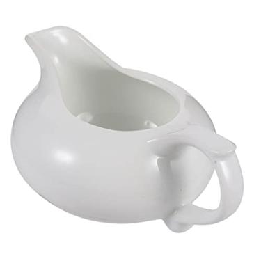 Imagem de IMIKEYA balde molho latas condimento pote leite xícara xícara chá dispensador mel dispensador xarope molheiras leite jarro molho cerâmica