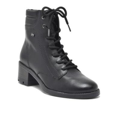 Imagem de Bota Cano Curto Via Marte Coturno Feminino S/ Medio 002-001 Preto