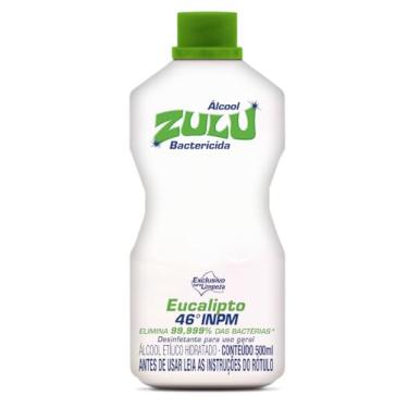 Imagem de Álcool Zulu 46º Inpm Eucalipto 500Ml