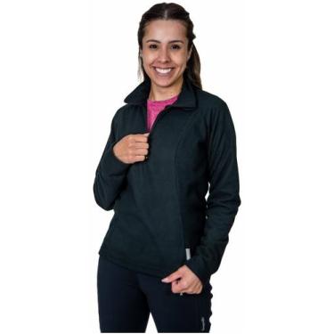 Imagem de Blusa Fleece Charmoz Meio Zíper Feminina Conquista