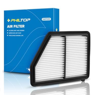 Imagem de PHILTOP Filtro de ar do motor CA12051 Substituição para 2016-2024 Civic, HR-V 2023-2024, L4 2.0L, painel rígido