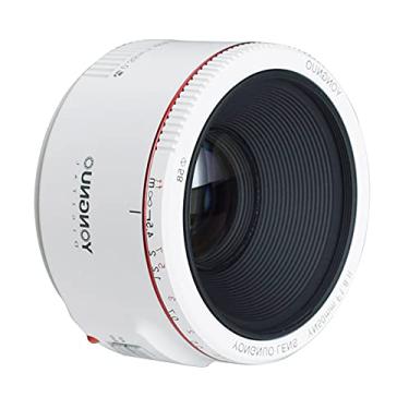 Imagem de YONGNUO YN50mm F1.8 II, lente de foco automático de quadro completo para câmeras SLR digitais Canon EOS EF Mount, branca