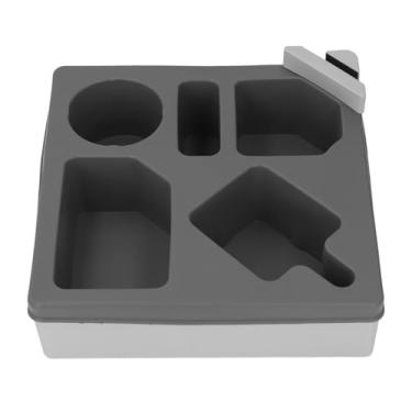 Imagem de Suporte para Bebidas de sofá, Bandeja de Suporte para Copos de sofá Com Suporte de Telefone, Caddy de Plástico de Silicone para Lanches de Controle Remoto de Carro de Cama e