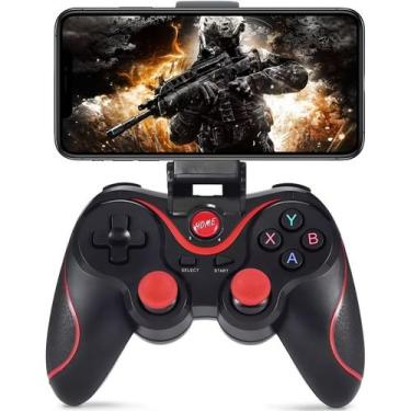 Imagem de Controle Bluetooth Sem Fio para Jogos - Compatível com Celular, Tablet