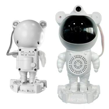Imagem de Astronauta Projetor Led Bluetooth Caixa De Som Ceu Estrela Galaxia Lua