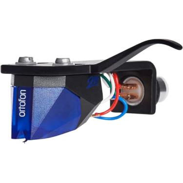 Imagem de Captador Ortofon pré-montado azul 2M montado na capa preta SH-4