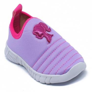 Imagem de Tenis Feminino Casual Voltas As Aulas Infantil Juvenil Barbi Bi Bordad